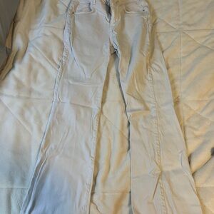 Zara White Flare Jeans